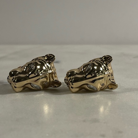 NEW Alexis Bittar Panther Head Earrings - Picture 5 of 16